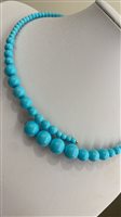 Collana Rajola Donna in Pietre dure Pasta di turchese 54-510-3 - 54-510-3